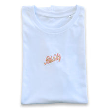 Load image into Gallery viewer, White/Neon Twist T-Shirt.
